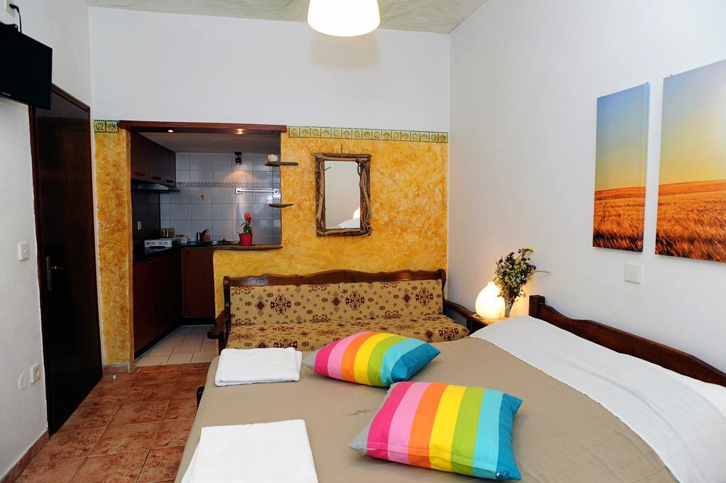 Apartmán Pansion Andreas Tínos Pokoj fotografie