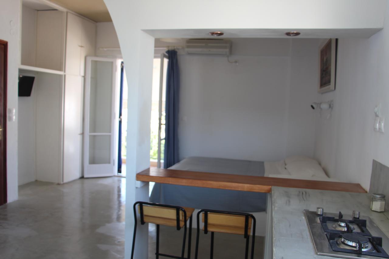 Apartmán Pansion Andreas Tínos Exteriér fotografie